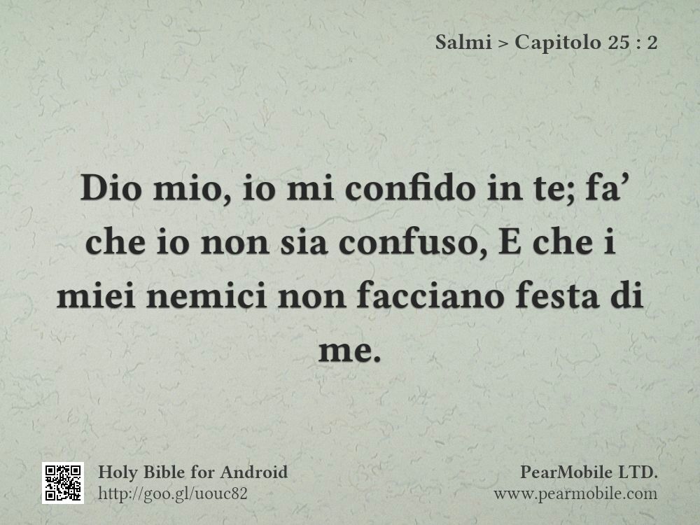 Salmi, Capitolo 25:2